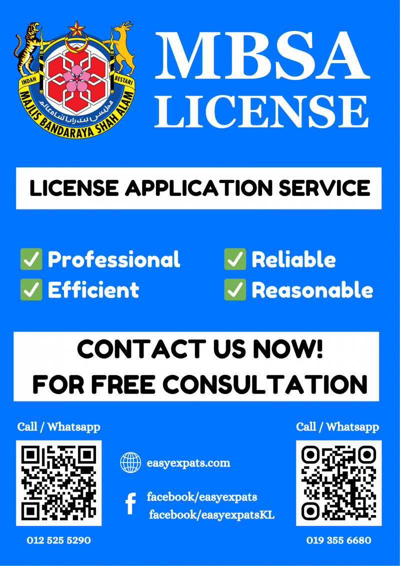 Mbsa Cheque Guide to MBSA Business License Application